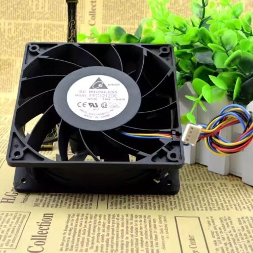 Delta FFC1212DE 12v 2.4A 12CM 4pin Cooling Fan - Picture 4 of 5