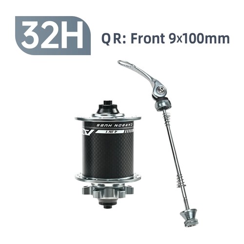 Carbon Fiber Mountain Bike Front Rear Hub Seal Bearings 6 Pawls 114 Clicks Hubs - Picture 43 of 48