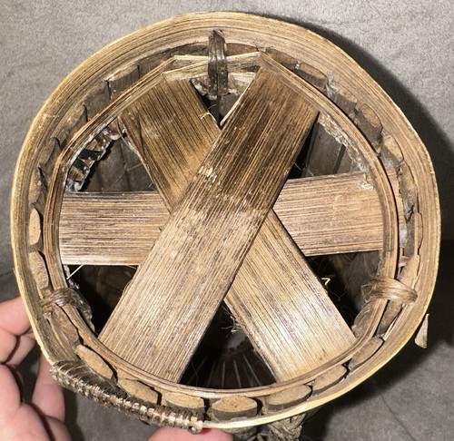 Japanischer Angelkorb aus Bambusgeflecht Kormoran - Bild 7 von 7