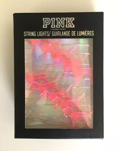Victoria's Secret PINK Dog LED String Lights Xmas Room Decor NEW - Picture 4 of 6