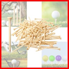 250 Pack Professional Bamboo Golf Tees 3-1/4 Inch - Stronger Than Wooden Golf...