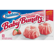 Hostess Baby Bundts Strawberry Cheesecake 284g | USA Amerika Import