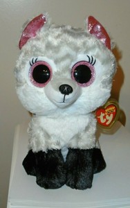 wolf beanie baby