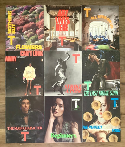 Lot Of 9 The New York Times Style Magazine 2024 Preowned Nice Shape