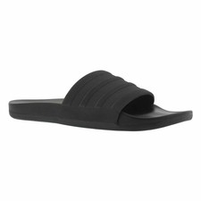 adidas men's adilette cloudfoam  slide sandal