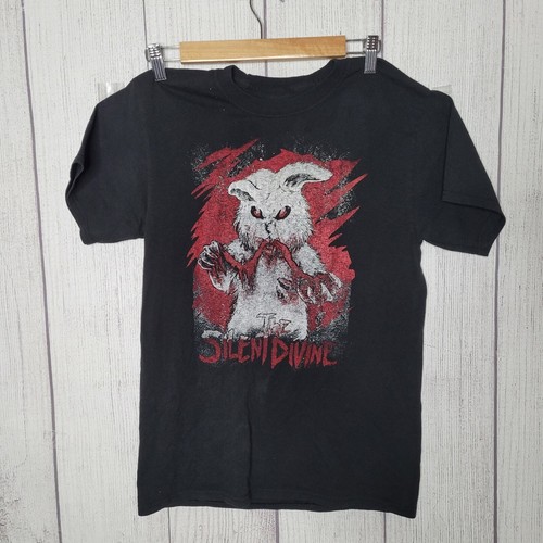 The Silent Divine Rabid Evil Bloody Rabbit Horror Unisex T-Shirt Größe Small - Bild 1 von 4