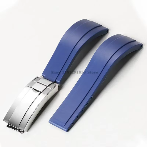 20 mm Kautschuk Uhrenarmband für Rolex für Submariner für Daytona Wasserdicht Armband Ba - Bild 9 von 49