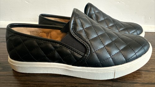 NUEVAS ZAPATILLAS SIN CORDONES BRASH NEGRAS ACOLCHADAS IMITACIÓN CUERO "CRAVE" 168218-D15 - 8 - Imagen 4 de 8