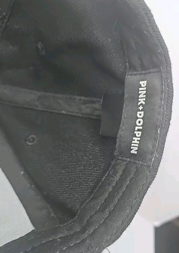 Pink Dolphin Logo schwarz verstellbar Snapback Cap Mütze Einheitsgröße - Bild 7 von 7