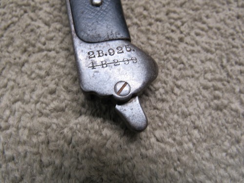 Dänisches M1889 Krag Jorgensen Bajonett mit Scheide datiert 1891 WK & C Mfg - Bild 10 von 24