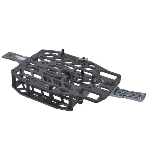Carbon Chassis Kit for 1/16 Traxxas E-Revo VXL 4WD Slash 4X4 Summit Upgrade Part - Picture 4 of 7