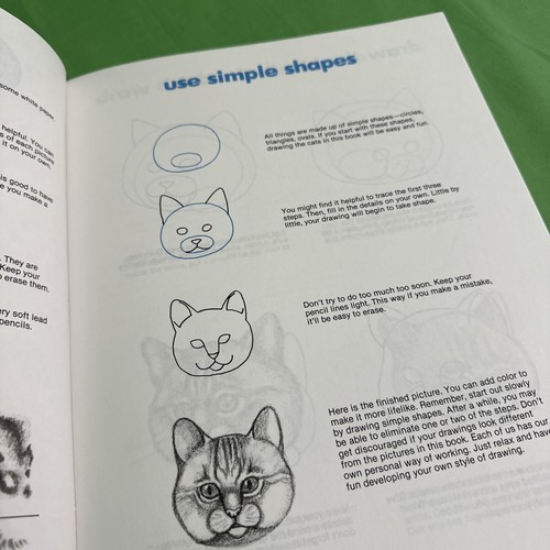 Art Book- How To Draw Cats by Janet Rancan (1982 Watermill Press) NEW  - Bild 5 von 10
