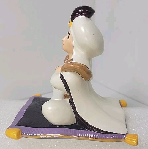 Vintage Disney 4.5"×3"×4.5" Aladin on Carpet Ceramic Figurine Made in Taiwan - Bild 9 von 20
