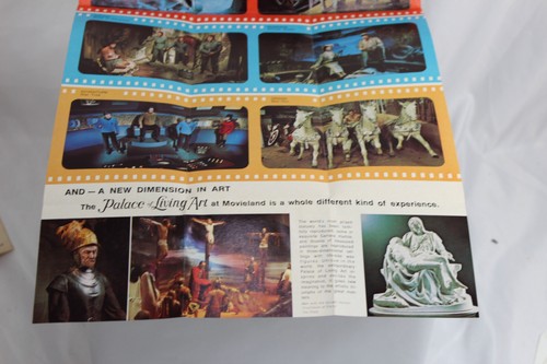 1976 MovieLand Wax Museum Brochure Buena Park California Star Trek 11" x 18" - Picture 6 of 12