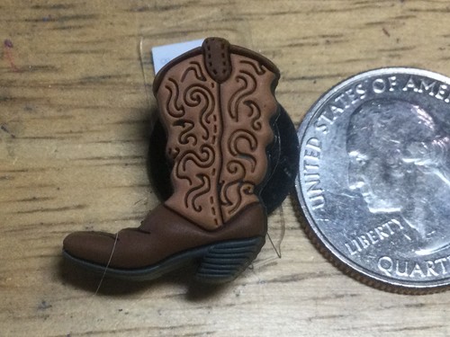 HAT BOOT COWBOY AUTHENTIC JIBBITZ SHOE CHARM FIT CROCS - Picture 7 of 18