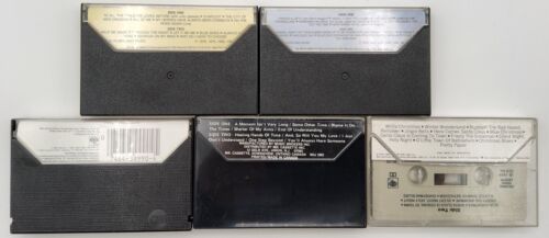 5 Willie Nelson Cassette Tapes: Best Of 1 & 2, Half Nelson, Golden, Pretty Paper - Imagen 2 de 8