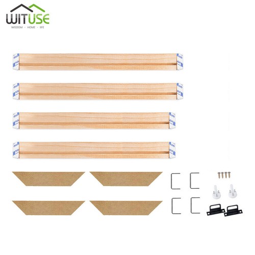 Canvas Stretcher Bars Frames Sturdy Wood Strips Kit Art Paintings Multiple Frame - Picture 32 of 75