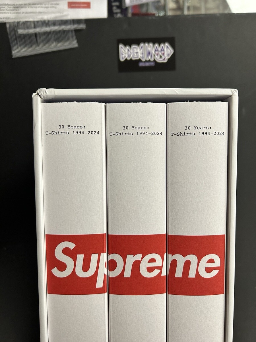 Supreme 30 Years : T-Shirts 1994-2024 Book 30th Anniversary