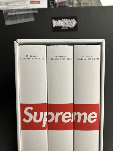 Supreme 30 Years : T-Shirts 1994-2024 Book 30th Anniversary New But Opened - Picture 18 of 24