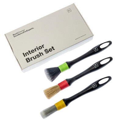 Koch Chemie Interior Brush Set 3er Set für die KFZ Innen Pflege