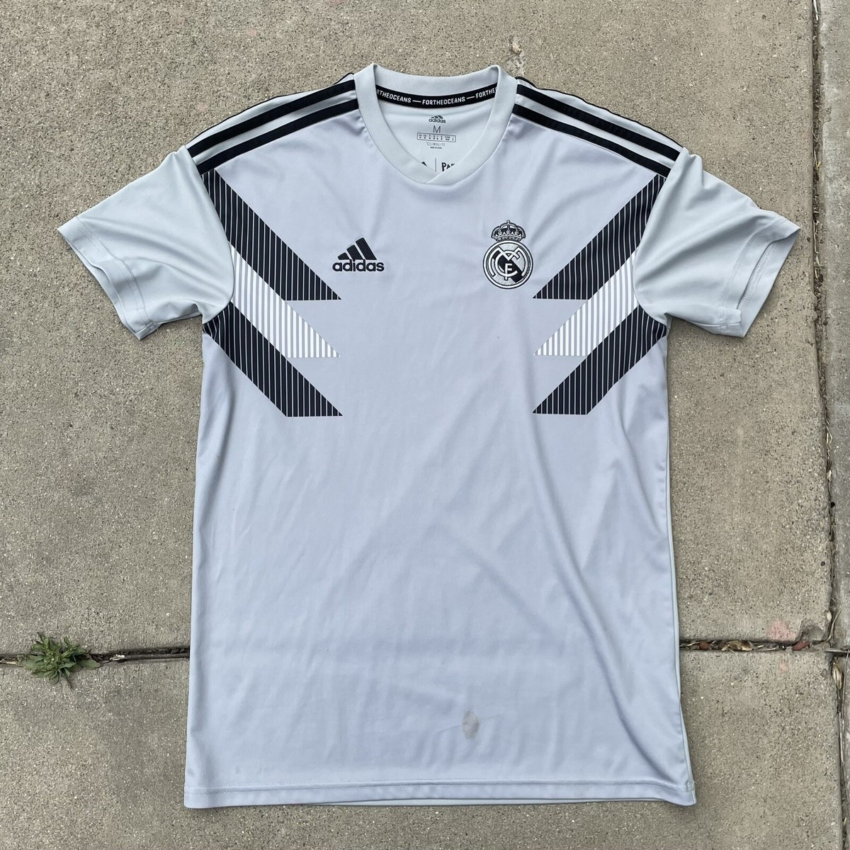Authentic Adidas 2018 Real Madrid F.C Training Soccer Jersey