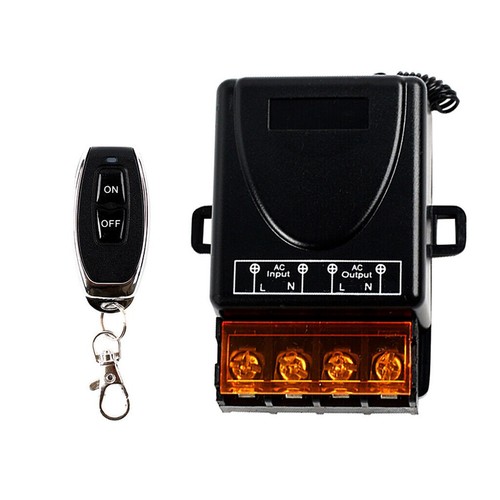 Wireless Licht Schalter 30-70m Funkschalter mit 1~3 Fernbedienung 230V AC 2000W - Bild 14 von 16