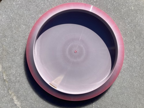Paul McBeth First Run Athena-White Flight Plate w Pink Halo & Black Stamp - Picture 5 of 8