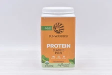 Sun Warrior Classic Plus Protein Powder Unflavored 1.65lb EXP: 12/2026