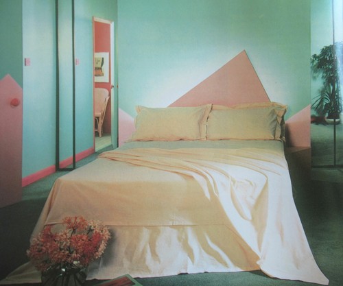 Vintage 1980s interior decorating color schemes swatches - Picture 4 of 12