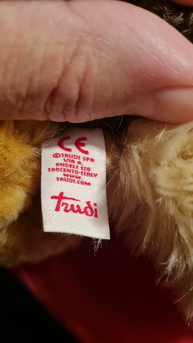 Stofftier Hund von Trudi als Deko-Sammelerstück - Bild 3 von 3