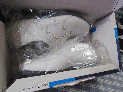 Mizuno Ladies MST Golf Shoes 9314 Ceramic Spikes 9314 SIZE 8M (NOS) FREE SHIPING - Picture 10 of 14