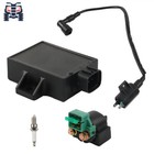 Ignition Coil CDI Starter Solenoid Relay For Kawasaki Bayou 220 KLF220A 96-02 US