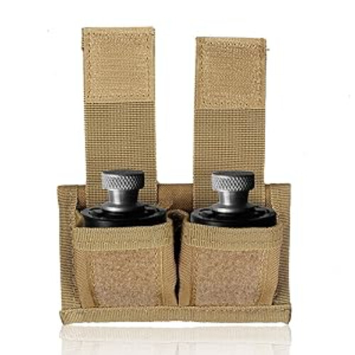 Revolver Double & Triple SpeedLoader Belt Pouch Fits 22 Mag .38 .357 .44 .45 Cal - Picture 5 of 18