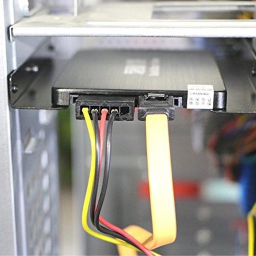 Adaptateur disque dur SSD HDD vers 3,5 pouces montage métal support station d'accueil - Photo 5/6