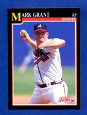 1991 SCORE #824 MARK GRANT