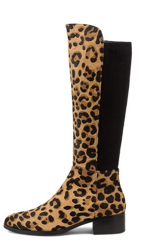Django and Juliette Tetley leopard print boot - size 42 - BNIB - Picture 2 of 5