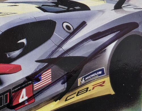 2025 Pratt Miller Corvette Racing #4 C8.R signed HOT WHEELS Premium IMSA 1/64 - Picture 8 of 12