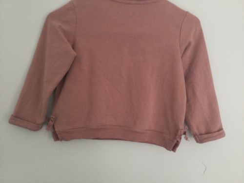 La Redoute Dusky Pink Top with motif on front aged 3yrs - Picture 2 of 3