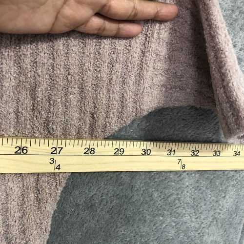 Barefoot Dreams Cardigan Womens CozyChic Lite Ribbed Knit Batwing XXS/XS Pink - Picture 4 of 10
