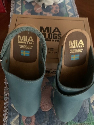 Genuine Free People Leather MIA Alma Clogs size 40 EU (size 10 US) - Picture 13 of 13