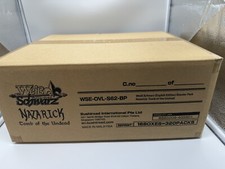 Weiss Schwarz Overlord Nazarick Tomb of the Undead Reprint Booster Box New! Case