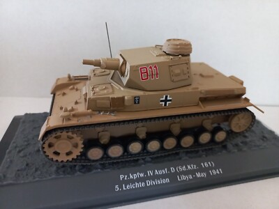 ミリタリー Panzer IV Ausf.D, 5e Leichte Division 1/43, Panzer IV Ausf.D, 5e Leichte Division Afrika Korp, Libye