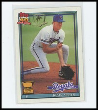 1991 Topps #454 Kevin Appier Desert Shield