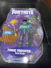 FORTNITE Toxic Trooper Solo Mode Core Figure Pack 4" Collectible Toy NEW Sealed