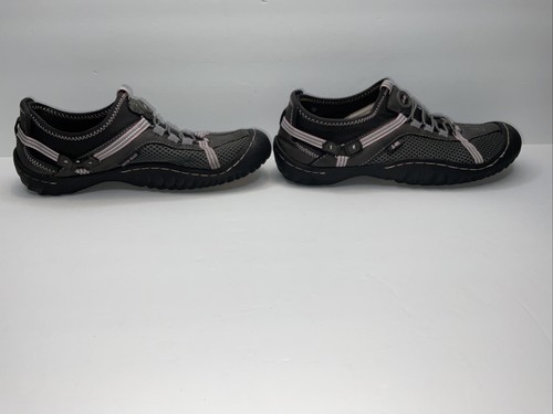 Jeep J-41 Womens Grey/Pink Tahoe Sz 7 Mesh Vegan Upper Water Ready Walking Shoes - Picture 5 of 9