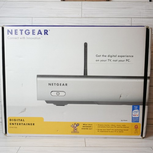 Netgear Modello EVA700 Entertainer Network Media Streamer NUOVO LEGGERE DESCRIZIONE
