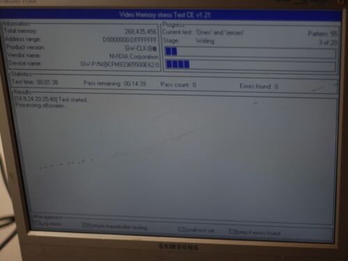 Nvidia Geforce FX 5500 AGP 256 Mb DDR TV DVI S-video graphics card Gainward - Picture 3 of 5