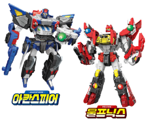 2023 Mecard Ball MEGA AKAN Set Transformer Robot Akansphere & Wolfnix/EXPRESS - Picture 5 of 5