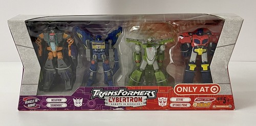 Transformers Cybertron 4-pack Megatron Soundwave Jetfire Optimus Prime USA 2006 - Picture 2 of 11