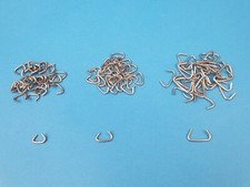 3/8 - 3/4 Stainless Steel bungee-shock Cord Hog Rings Create Custom Bunee Cord